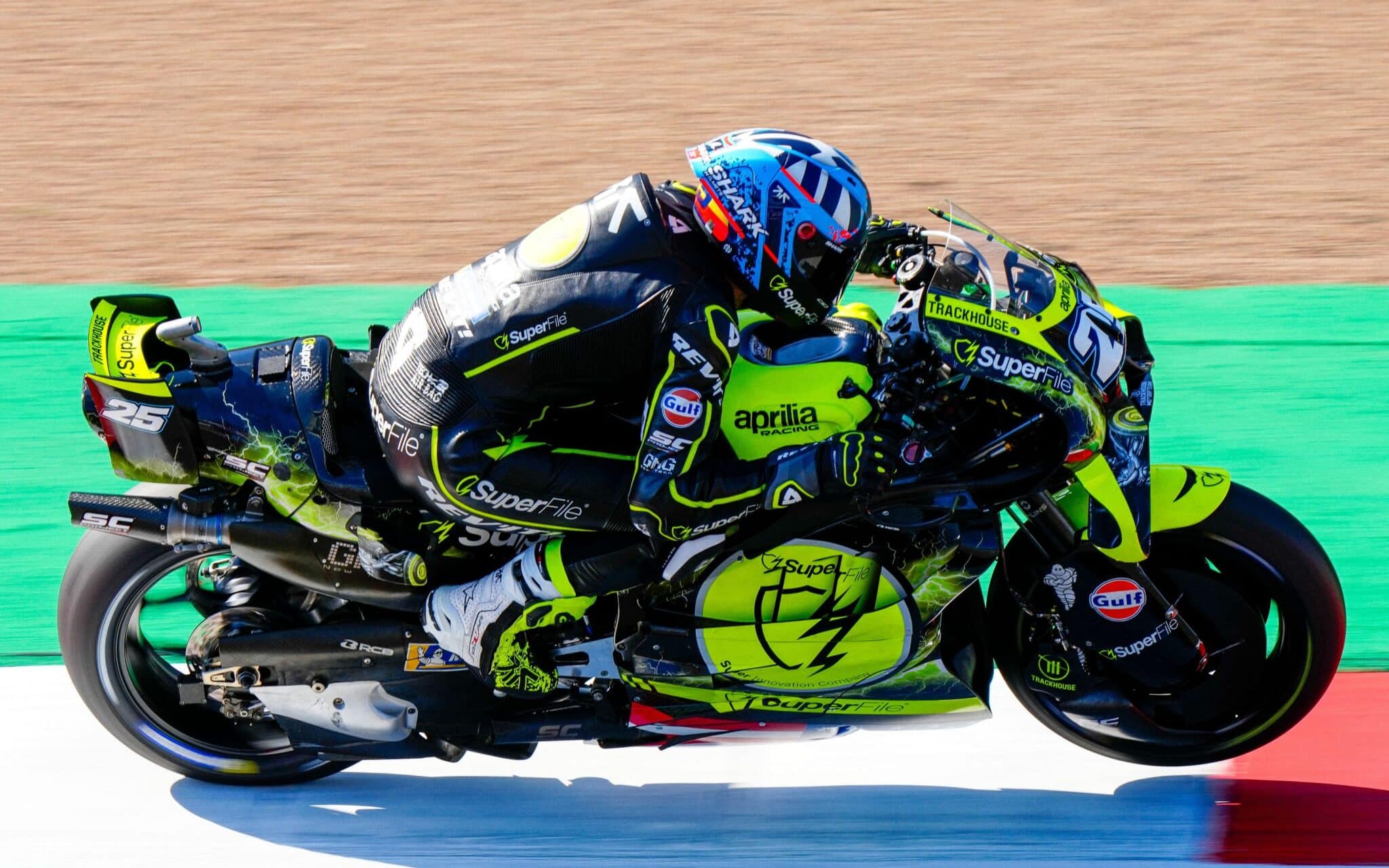 Raul Fernandez durante il GP di Gran Bretagna 2026 (© motogp.com)