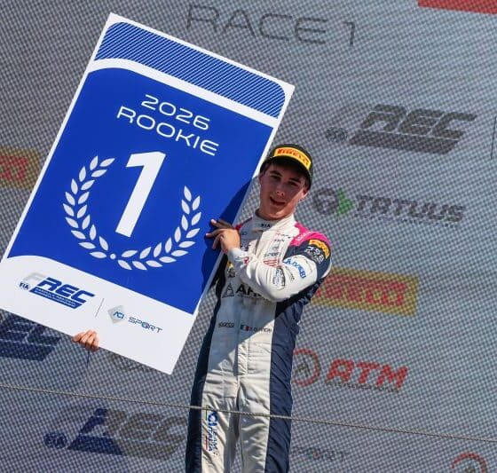 Emanuele Olivieri Rookie Champion FREC 2026 (© archiviofotografico.acisport.it)