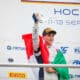 Emanuele Olivieri sul podio di Gara 2 ad Hockenheim è campione FREC 2026 (© archiviofotografico.acisport.it)