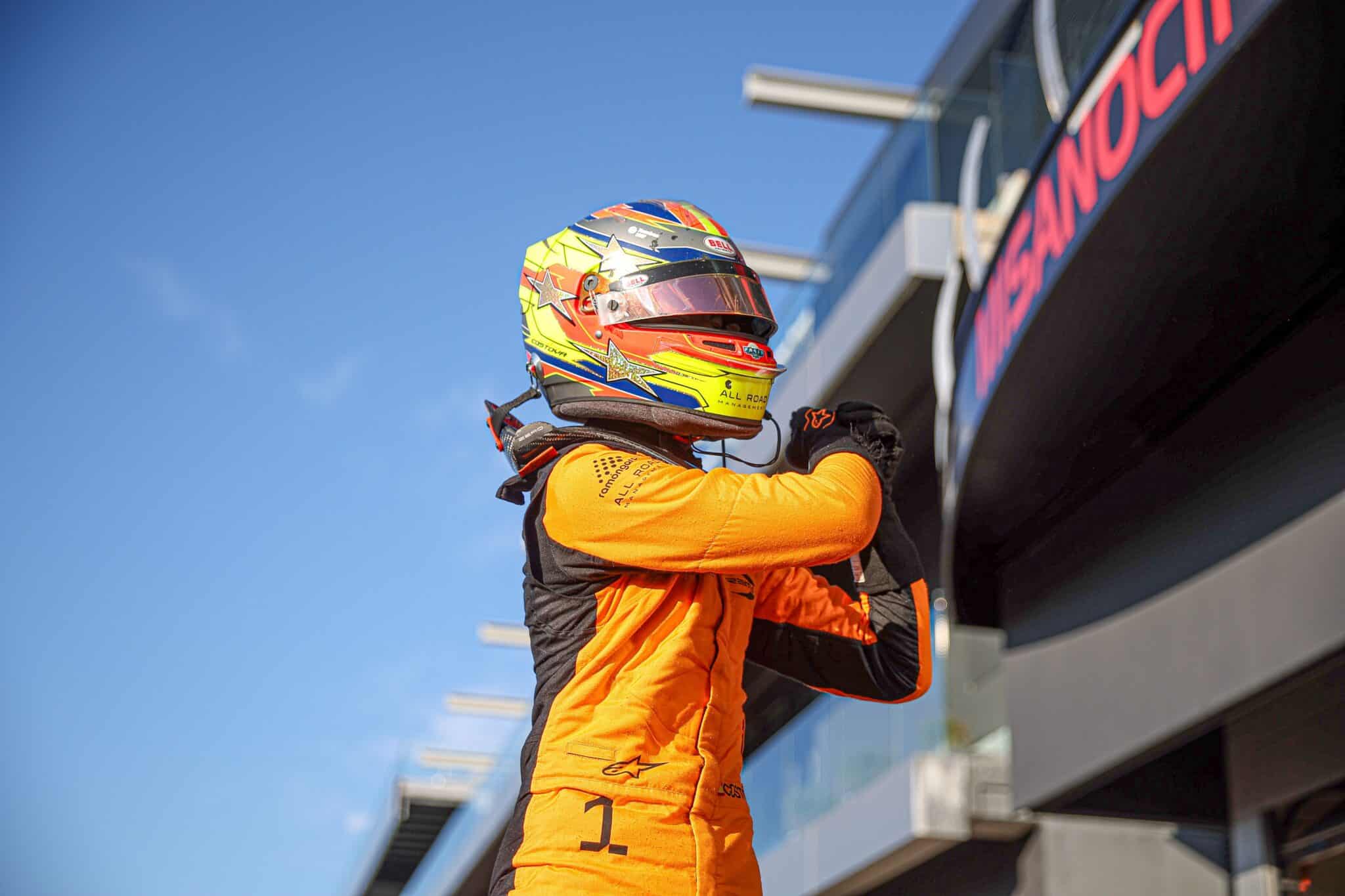 Christian Costoya vincitore gara 2 F4 round di Misano (© archiviofotografico.acisport.it)
