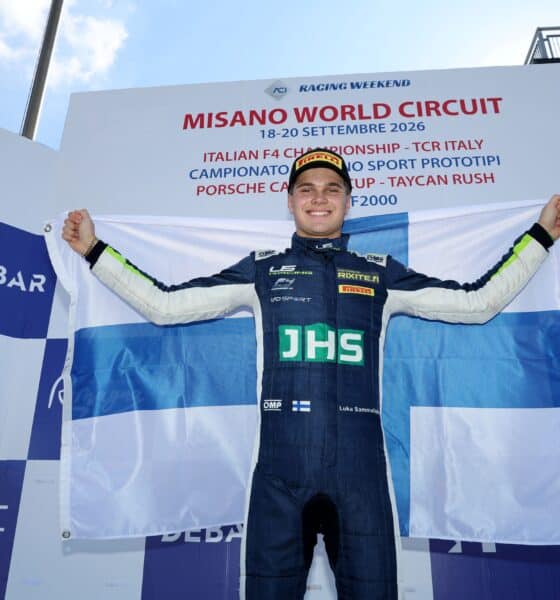 Luka Sammalisto campione 2026 della F4 Italiana (© archiviofotografico.acisport.it)