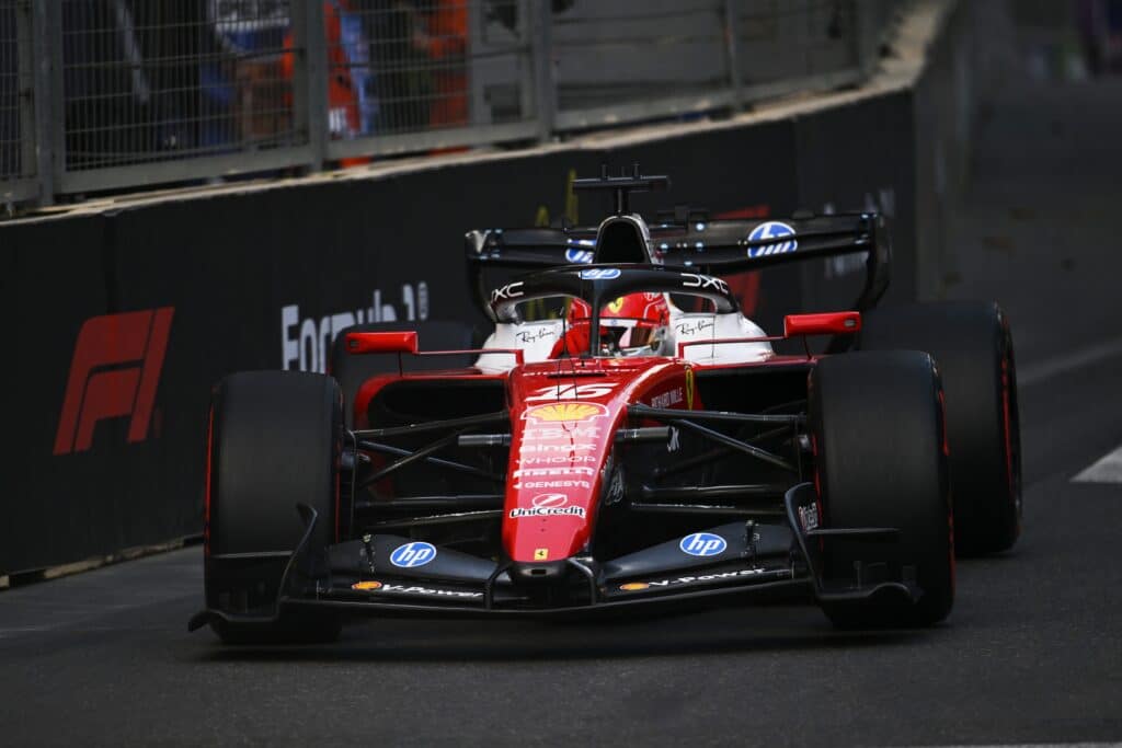 leclerc f1 gp azerbaijan