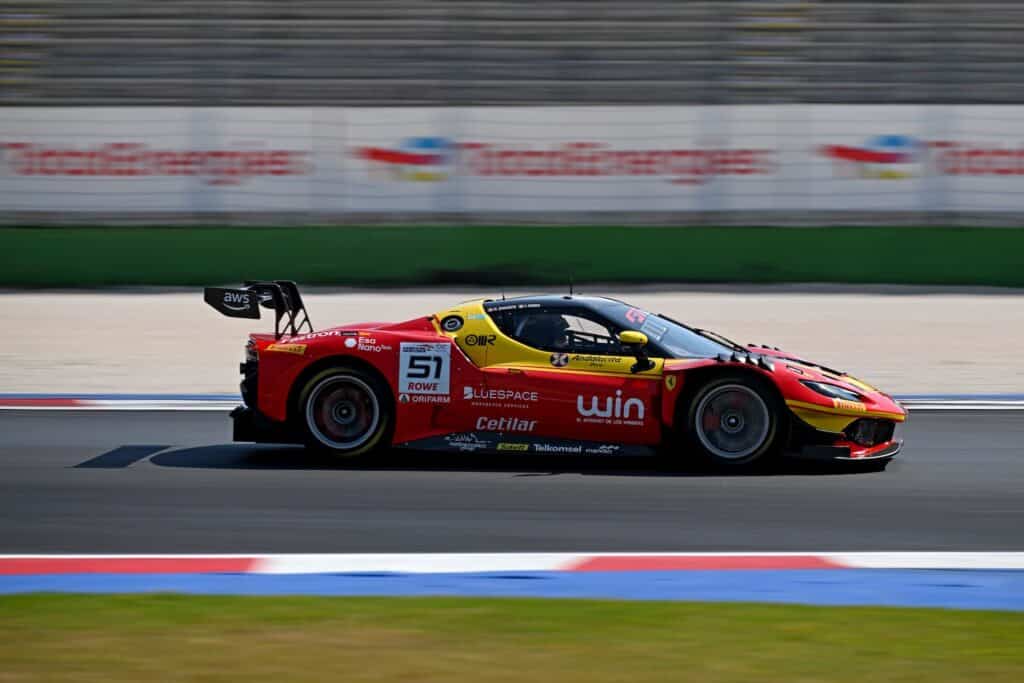 La Ferrari #51 AF Corse di Mosca e Zagazeta (© SRO/JEP)