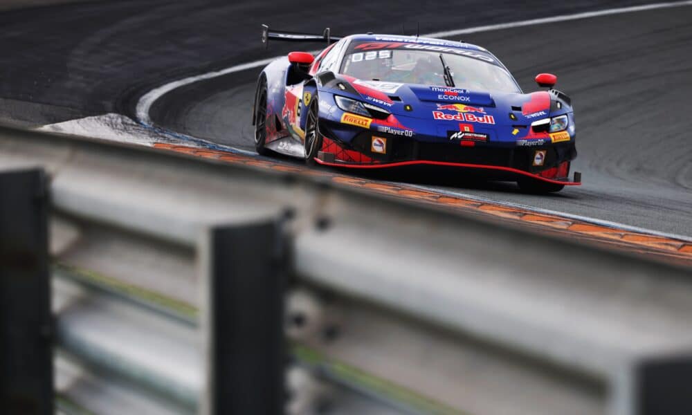 La #69 Ferrari Emil Frey vincitrice di Gara 2 del GT World Challenge a Zandvoort (© SRO/JEP)
