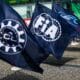 Bandiere ACO e FIA prima della 6 Ore di Imola 2026 (© FIA WEC / DPPI)