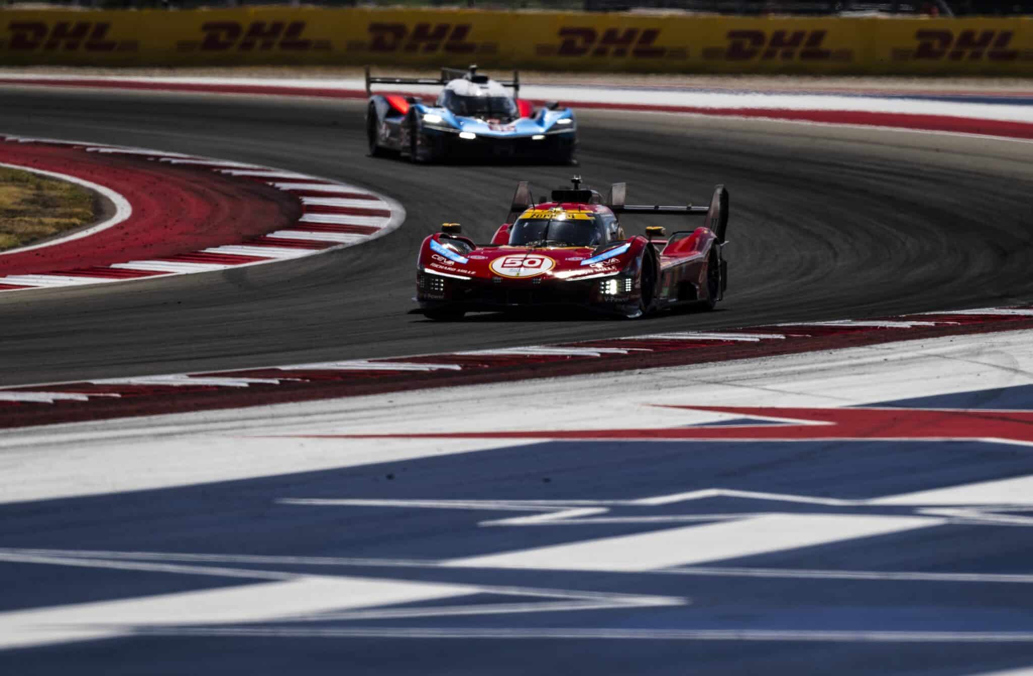 La Ferrari #50 ad Austin (© FIA WEC / DPPI)