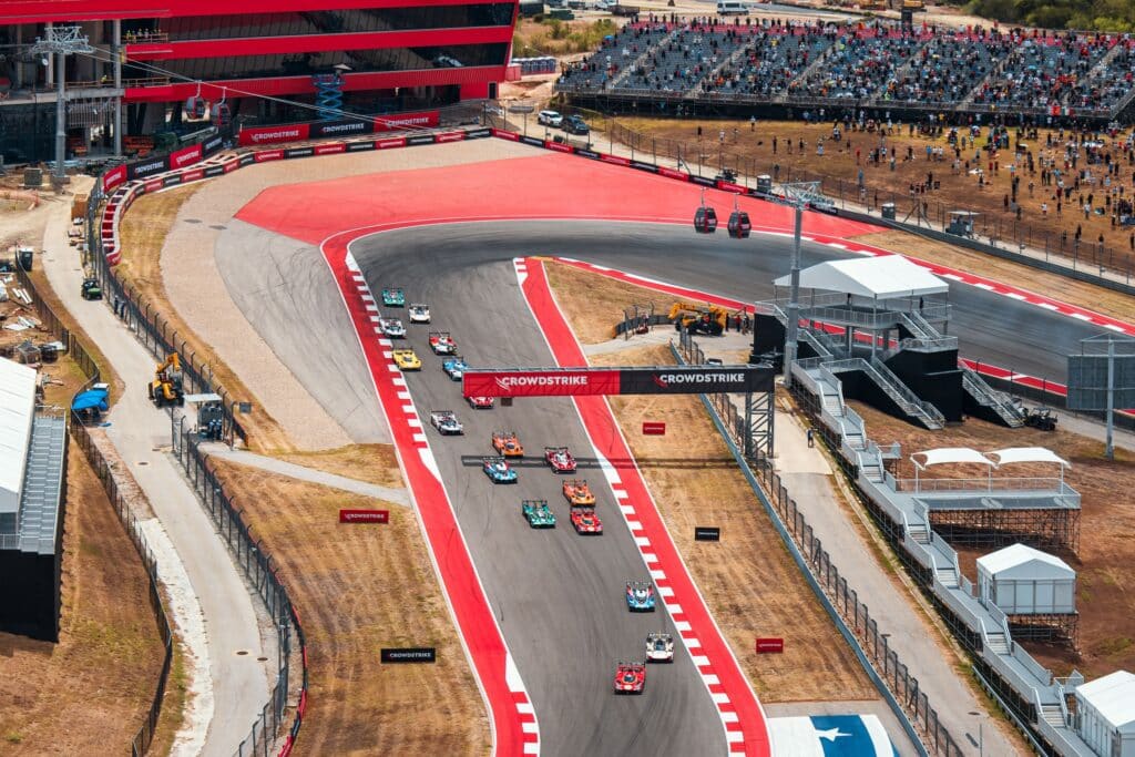 La partenza della Lone Star Le Mans 2026