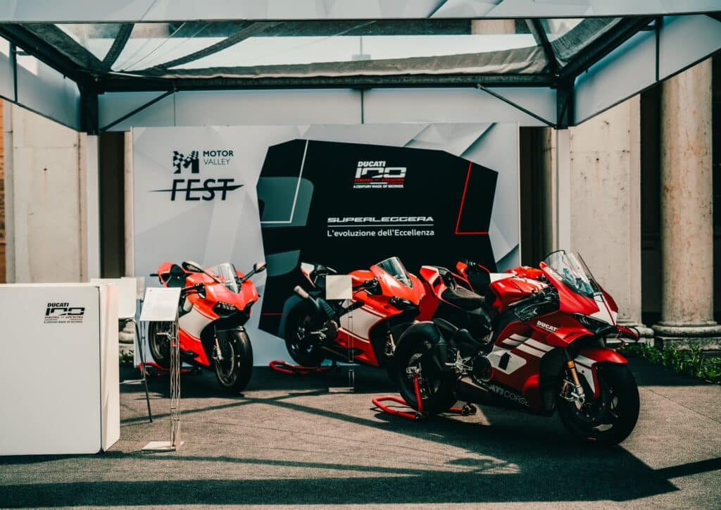 Un'esposizione di Ducati Superleggera (© Ducati Media House)
