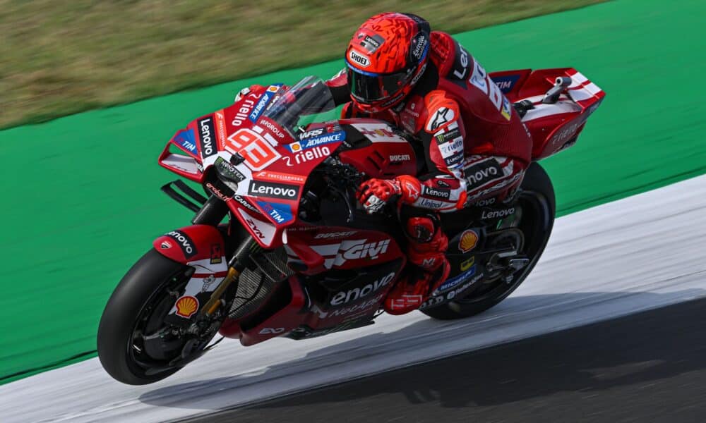 Marc Marquez, Ducati Lenovo Team, vincitore della Sprint di Misano 2026