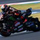 Marco Bezzecchi in azione a Misano 2026