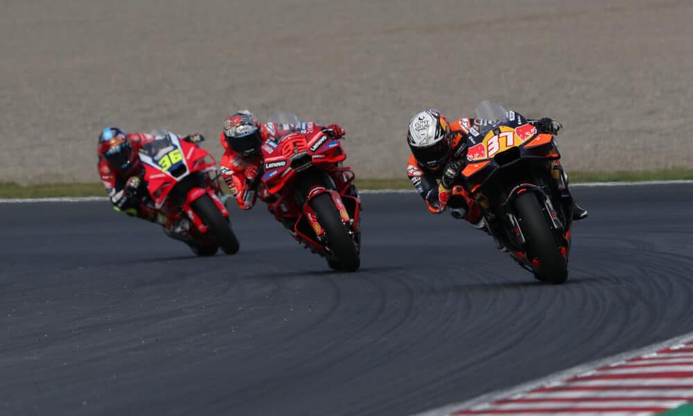 Acosta, M. Marquez e Mir in azione a Motegi 2025