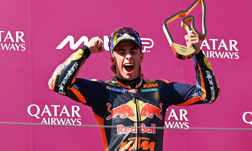 Pedro Acosta sul podio del GP d'Austria