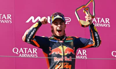 Pedro Acosta sul podio del GP d'Austria