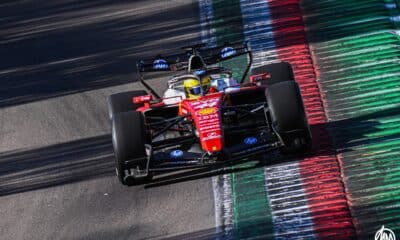 hamilton test ferrari imola