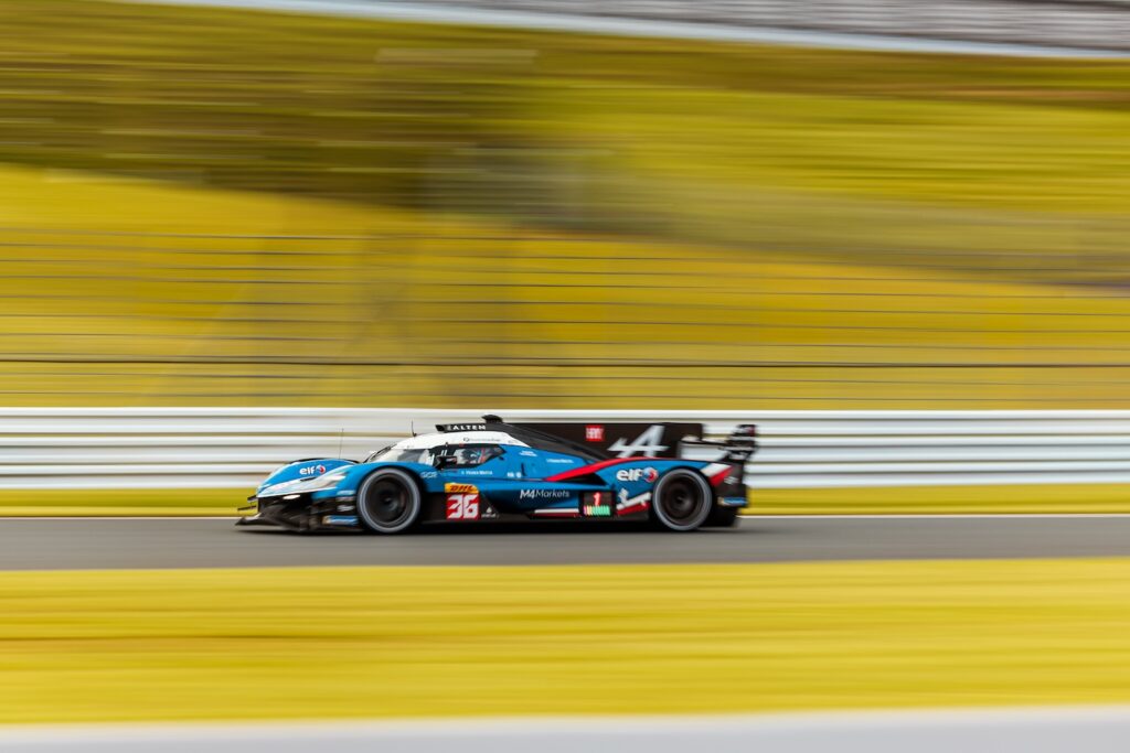 La #36 Alpine impegnata al Fuji (© DPPI / FIA WEC)