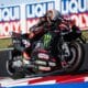 Marco Bezzecchi, Aprilia Racing, in azione a Misano