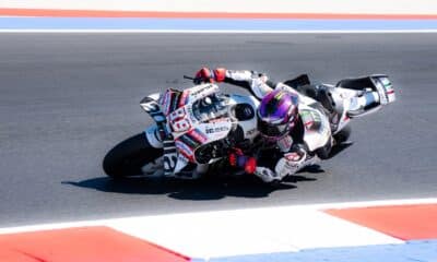 Jorge Martin durante il GP di Misano 2026 (© Press Piaggio Group)