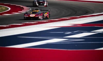 La Ferrari #50 ad Austin nel 2025 (© FIA WEC / DPPI)