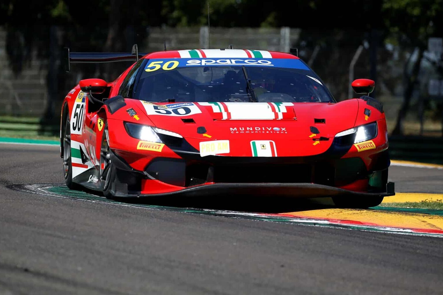 ferrari #50 gt italiano endurance imola