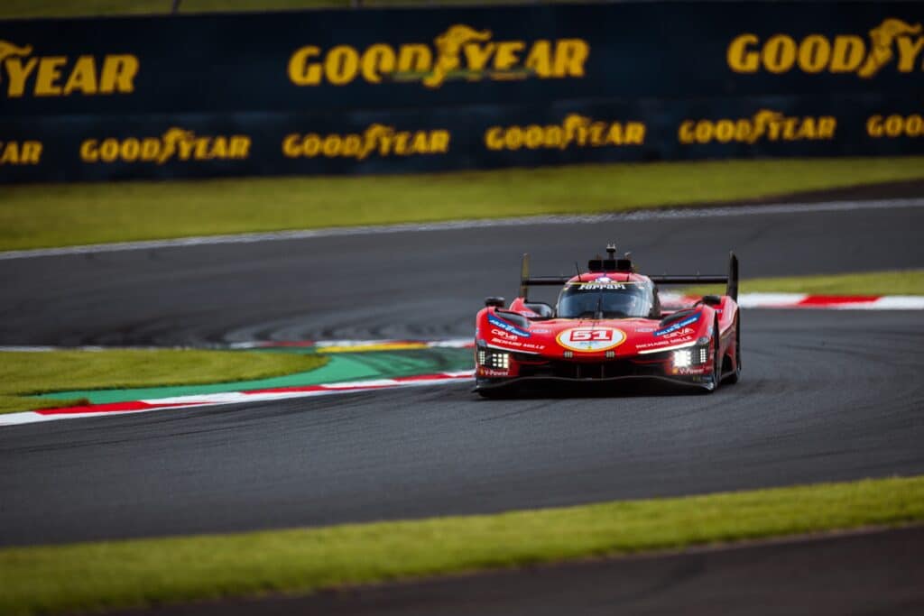 La #51 Ferrari al Fuji (© DPPI / FIA WEC)