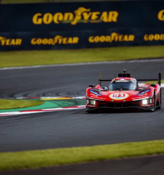 La #51 Ferrari al Fuji (© DPPI / FIA WEC)