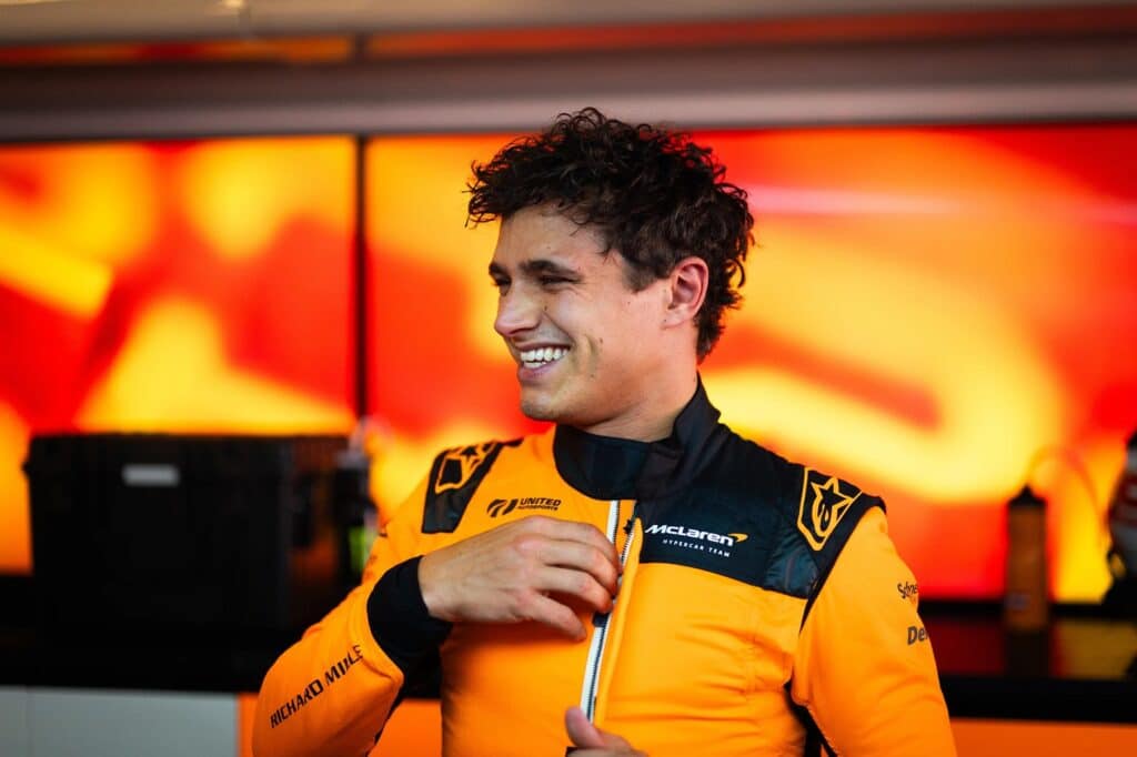 Lando Norris a Portimao (© mclaren.com)