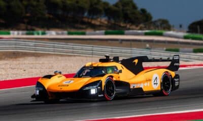Lando Norris in test con la McLaren Hypercar a Portimao (© mclaren.com)
