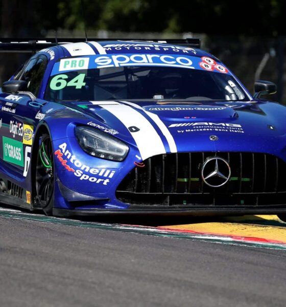 mercedes antonelli motorsport #64 gt italiano imola endurance