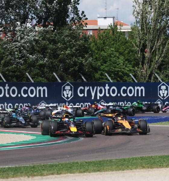 La partenza del GP di Imola nel 2025 (© Red Bull Content Pool)