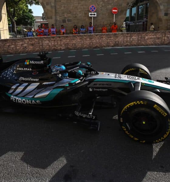 russell f1 gp azerbaijan 2026