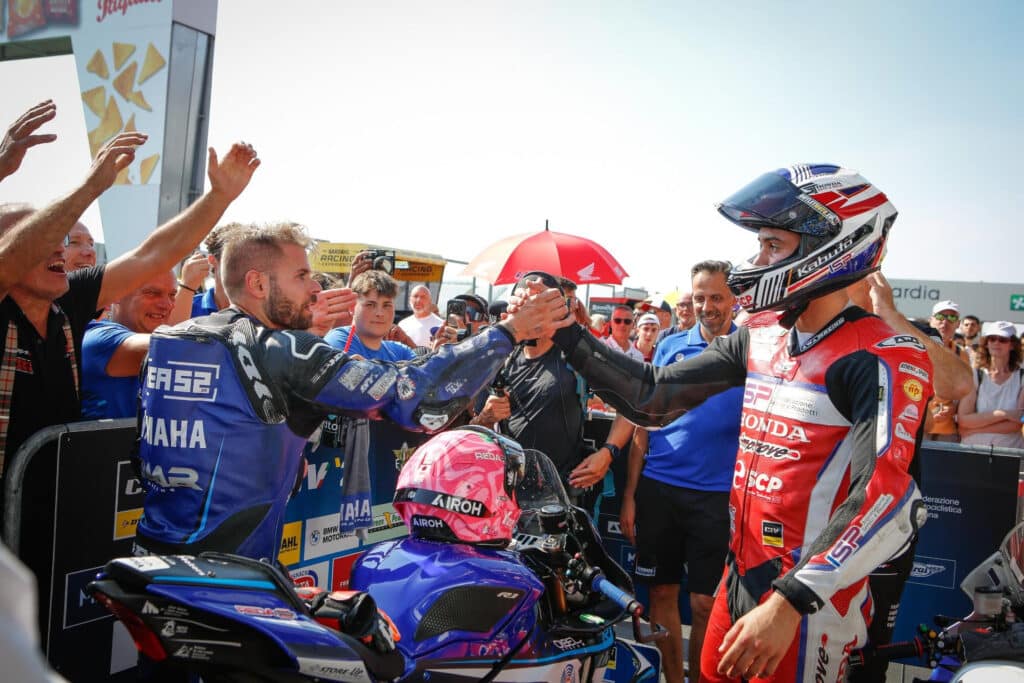 Alessandro Delbianco e Gabriele Giannini, CIV SBK 2026 Cremona