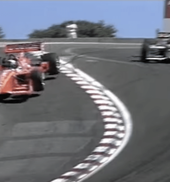 Il "The Pass" di Alex Zanardi (© screenshot YouTube - NTT INDYCAR SERIES)