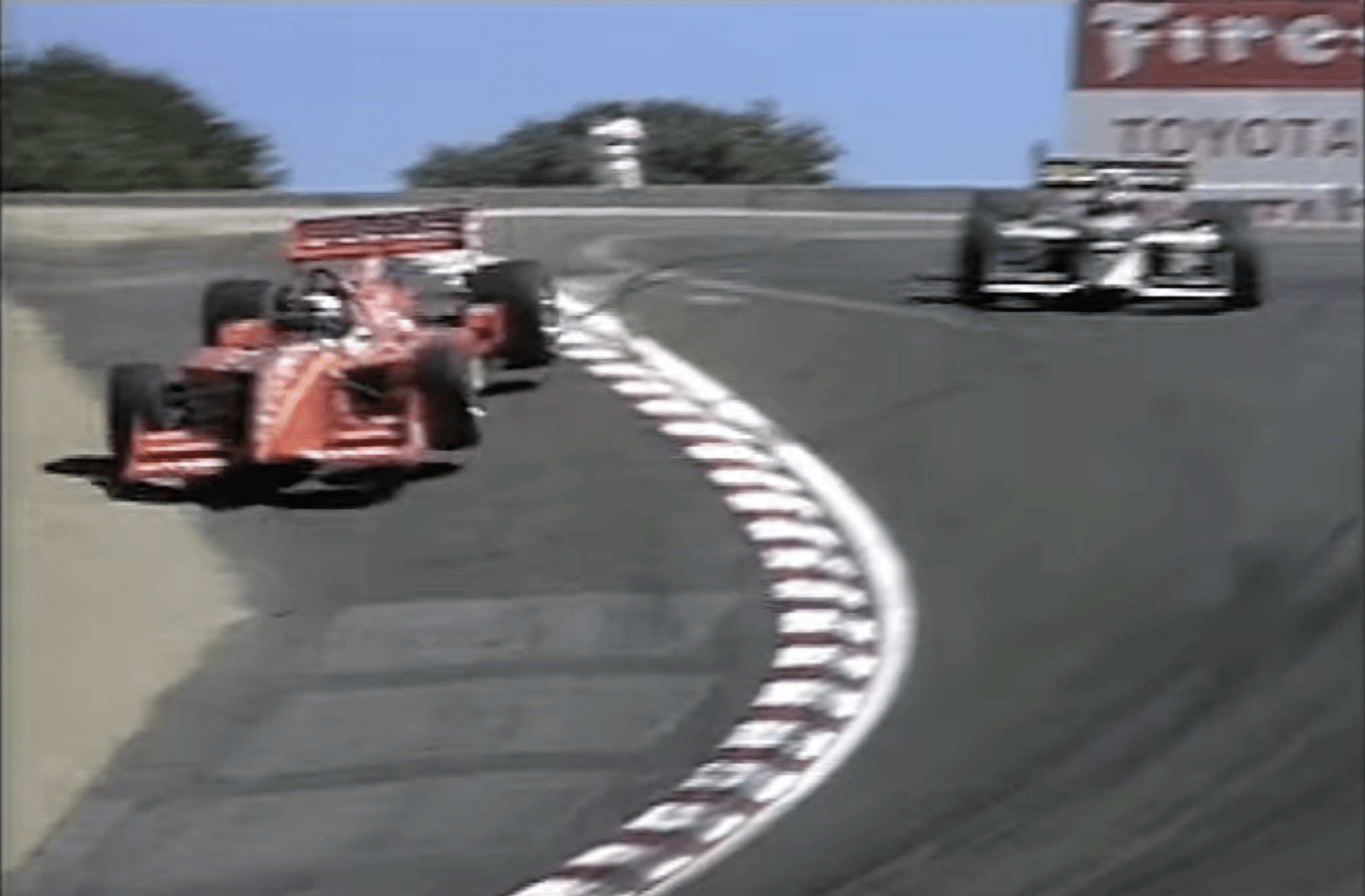 Il "The Pass" di Alex Zanardi (© screenshot YouTube - NTT INDYCAR SERIES)