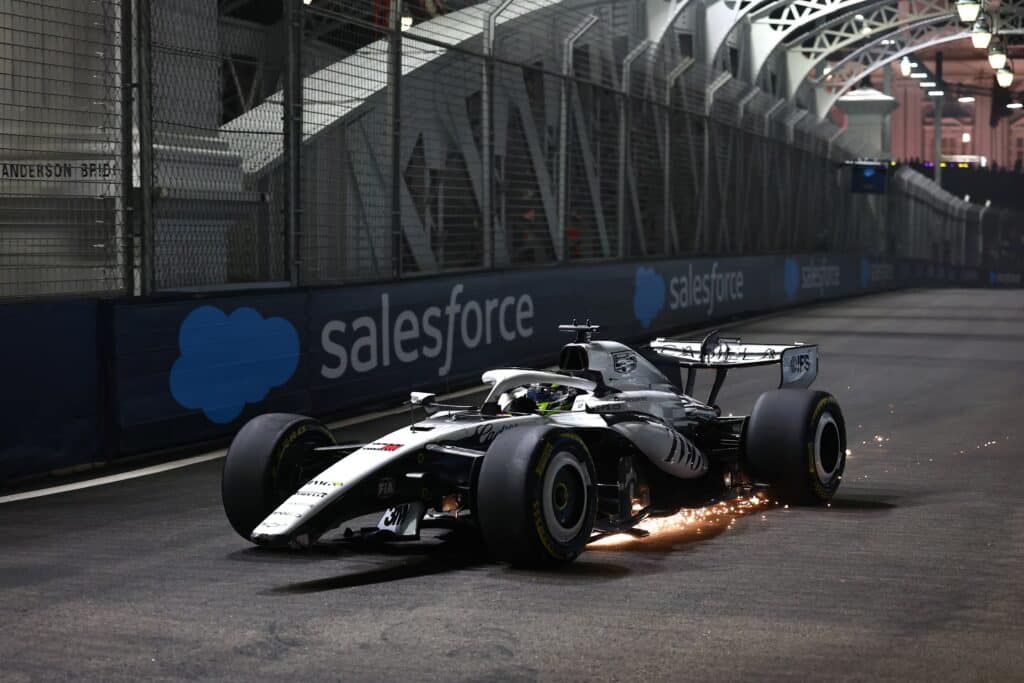 Sergio Perez nelle Qualifiche Sprint