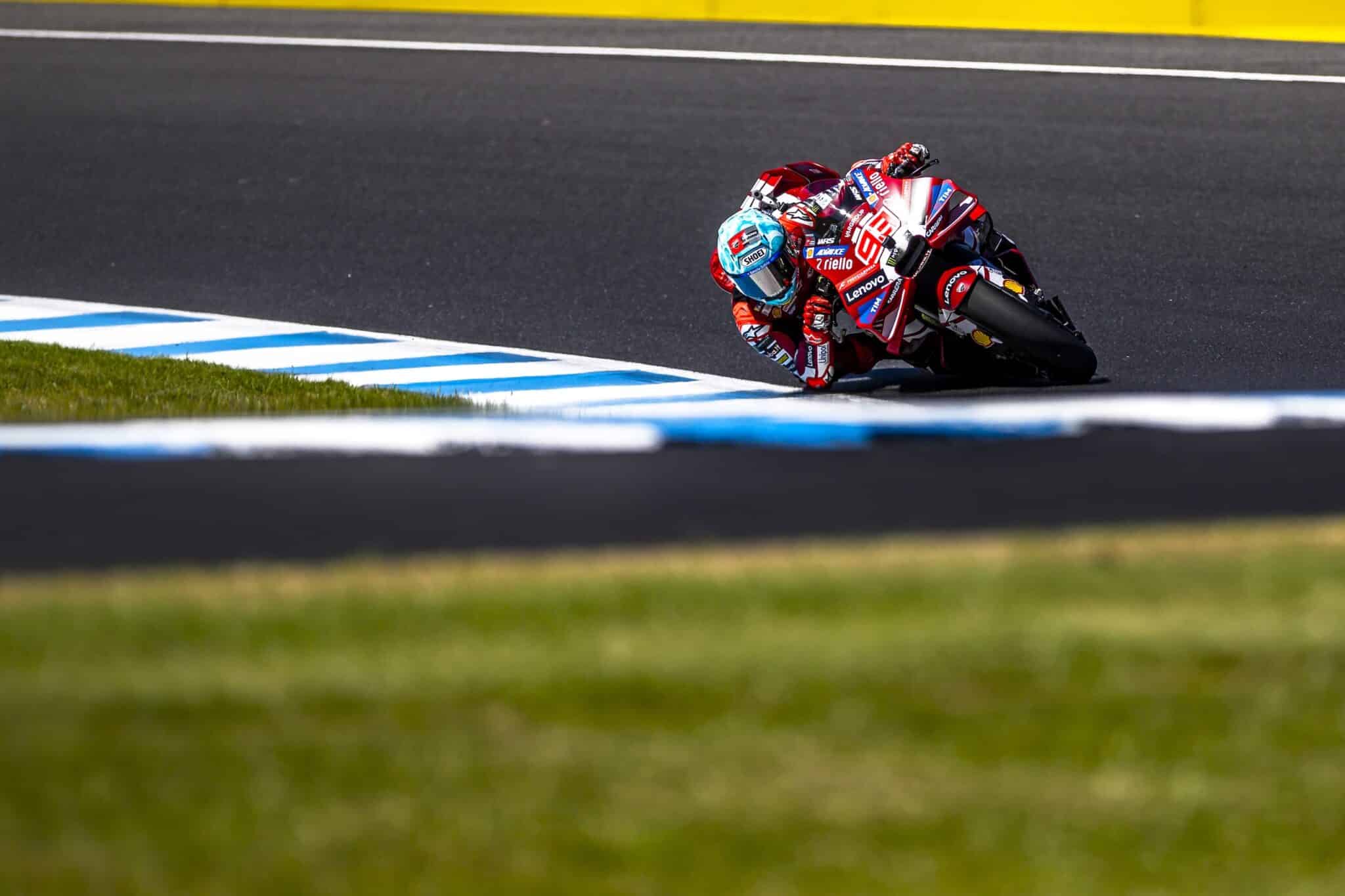 Marc Marquez durante il GP Australia 2026 (© Ducati Media House)