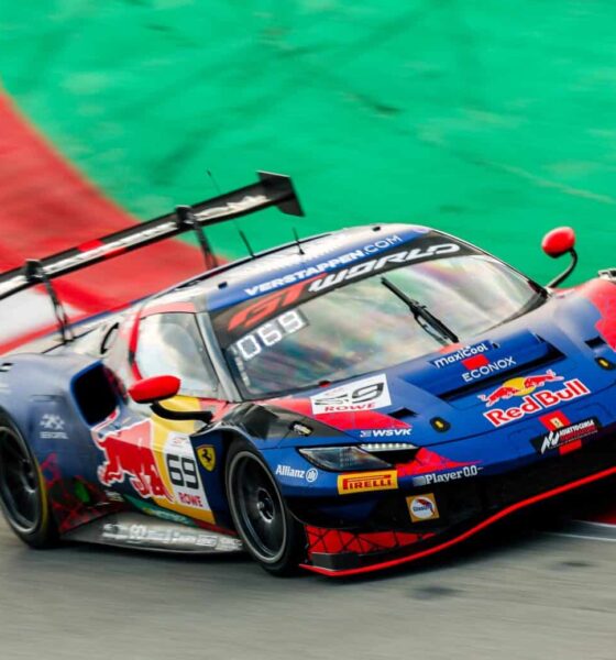ferrari #69 gt world challenge barcellona