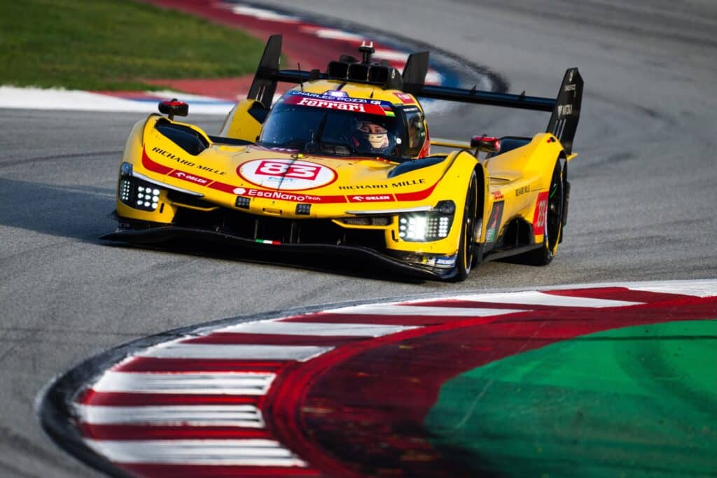barcellona wec ferrari #83