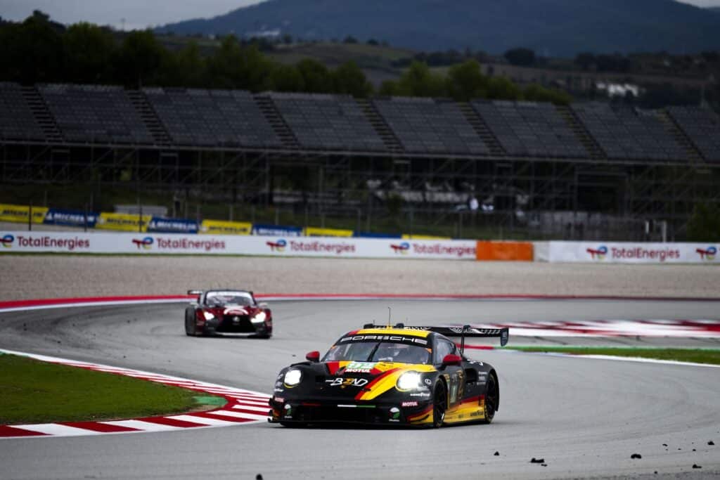 La #92 Porsche a Barcellona (© FIA WEC / DPPI)