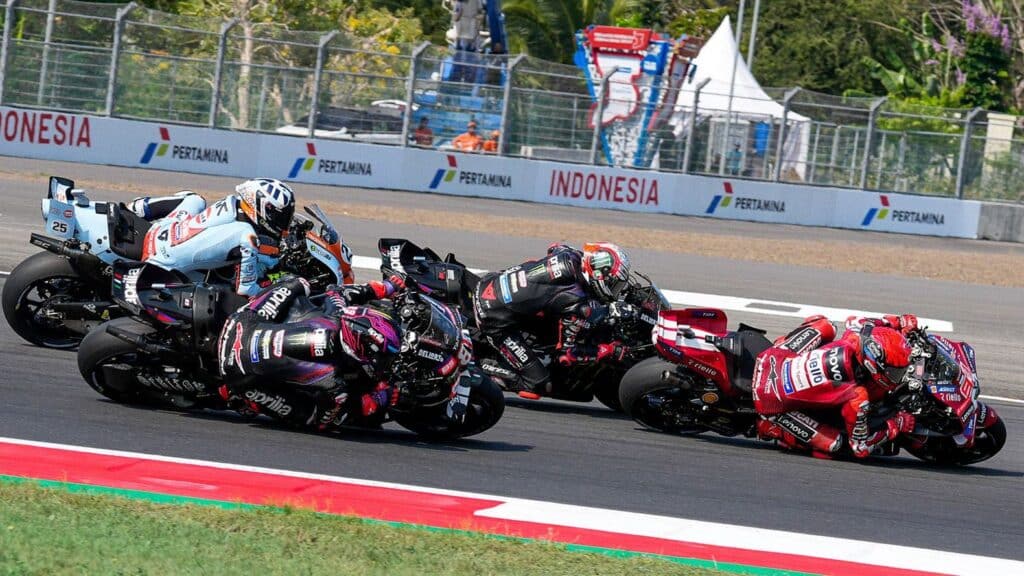 La partenza della Sprint in Indonesia