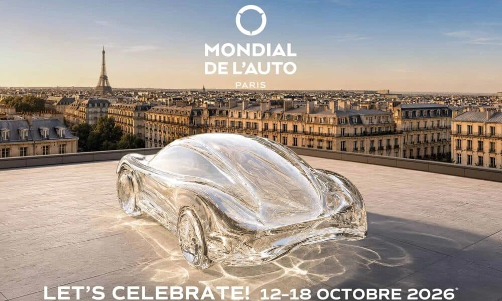 La locandina del Salone di Parigi 2026 (© Mondial Auto)