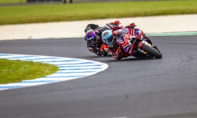 Marc Marquez e Jorge Martin nella Sprint Race in Australia (© Ducati Media House)