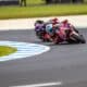 Marc Marquez e Jorge Martin nella Sprint Race in Australia (© Ducati Media House)