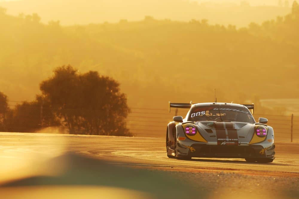 la Porsche-Boutsen VDS #2 in pista a Portimao