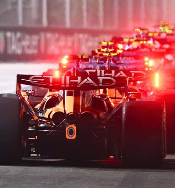 La F1 in azione a Singapore