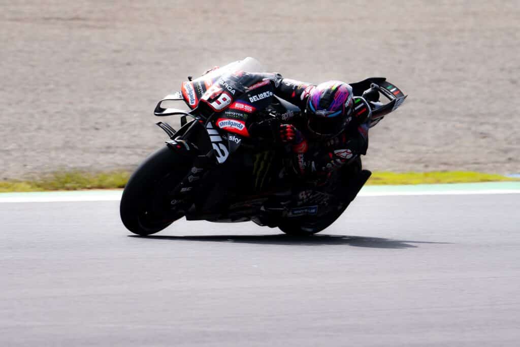 Jorge Martin in pista per il GP del Giappone (© Press Piaggio Group)