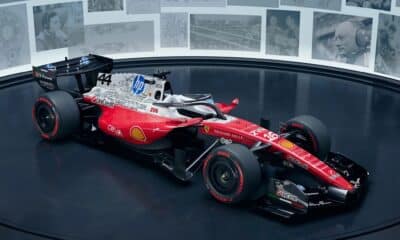 La Ferrari SF-26 con la livrea speciale per Austin (© Ferrari Media Centre)