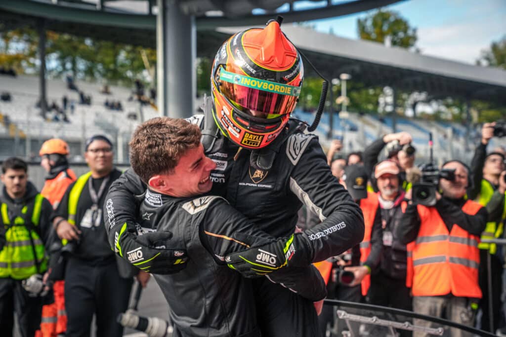 Brendon Leitch e Nicolas Stati, campioni mondiali Lamborghini 2027 (© Lamborghini)