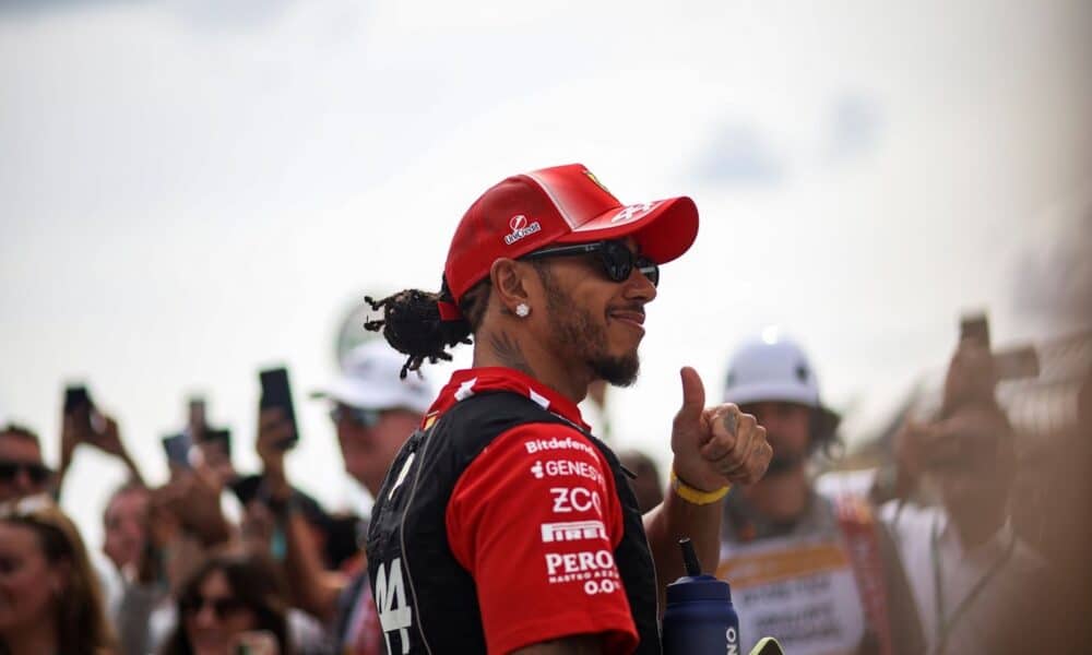 Lewis Hamilton a Austin (© Ferrari Media Centre)