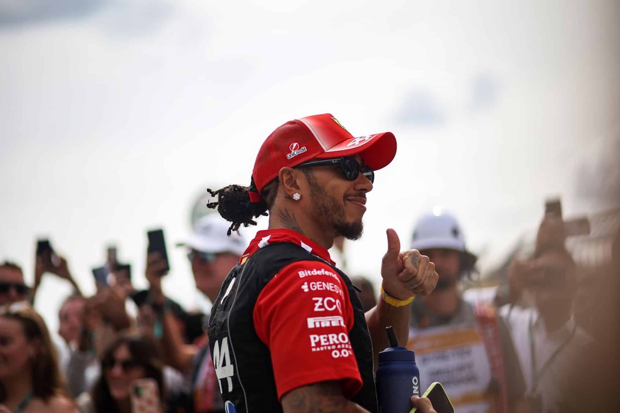 Lewis Hamilton a Austin (© Ferrari Media Centre)